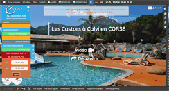 Desktop Screenshot of camping-castors.fr